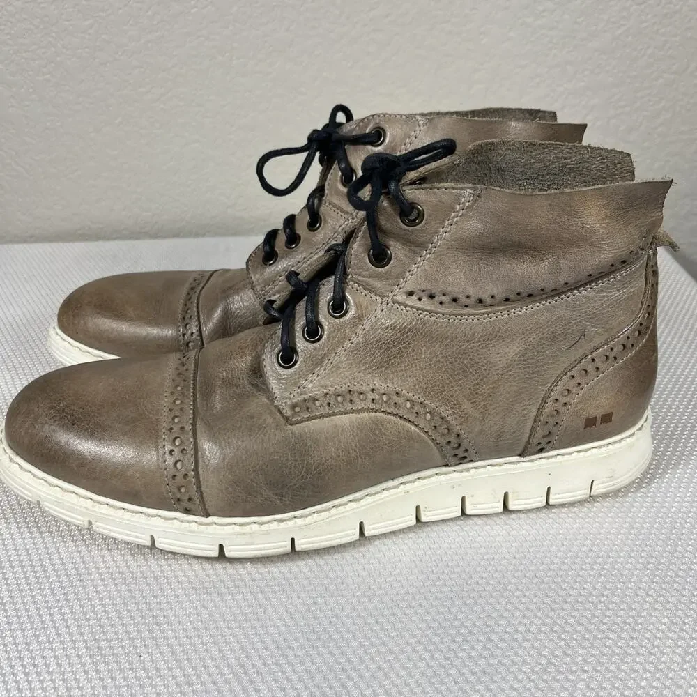 Bed‎ Stu Men's Bowery II Leather Chukka Boot, Icicle DD, Size 9